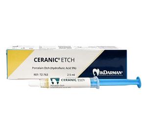 مواد و تجهیزات دندانپزشکی پرسلن اچ Ceranic Etch (ژل هیدروفلوریک اسید 9%) - نیک درمان آسیا 