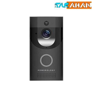 ایفون تصویری پاورولوژی مدل PSVDBBK  Powerology Smart Video Doorbell PSVDBBK