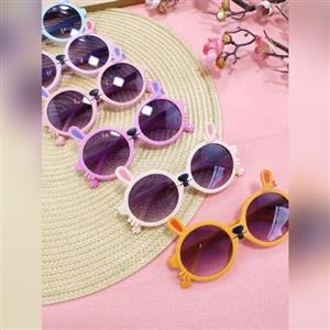 عینک دخترانه هویج رنگ آبی