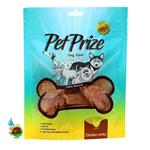 تشویقی چیپس سینه مرغ پت پرایز مخصوص سگ Pet prize chicken jerky وزن ۵۰ گرم