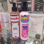 لوسیون بدن  آدامس خرسی و نوتلا body lotion bubble gum nutella