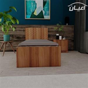 تخت خواب یک نفره اعیان مدل FH451 سایز 90x200 سانتی متر