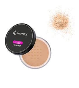 پودر تثبیت کننده آرایشی (پودر فیکس) فلورمار (03-کرم متوسط)(LPFLO01)