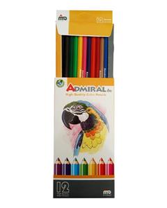 مداد رنگی 12 رنگ مدل ADMIRAL 761C 