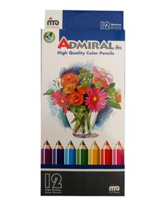 مداد رنگی 12 رنگ مدل ADMIRAL 761C 
