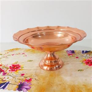 میوه خوری دست ساز مسی زنجان با روکش نانو و رنگ ثابت چکش کاری شده 