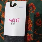 جوراب شلواری بچگانه رنگ زغالی  مارک مرسی