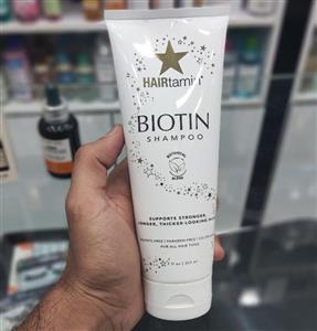 شامپو ضد ریزش و تقویت رشد موی بیوتین هیرتامین