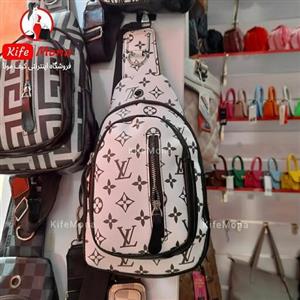 کیف بادی بگ  چرم سه خانه بادیبگ کیفکمری زنانه مردانه اسپورت ال وی کیف مونا