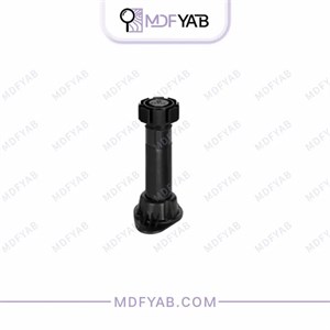 پایه کابینت پلاستیکی مشکی 14 سانت طرح درنا