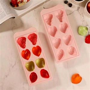 قالب یخ و ژله طرح دار  بسته دوعددی
