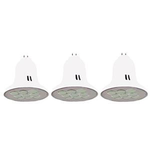 لامپ هالوژن ال ای دی مهتابی مدل لنزی بسته 3 عددی