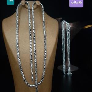 زنجیر نقره مردانه کد 325 به وزن 27 گرم و طول 65 سانت عیار 925 کار ترک و وارداتی نهایت کیفیت و زیبایی مدل محبوب کرال 