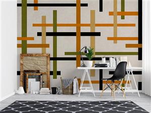 کاغذ دیواری مدرن هندسی W10144200