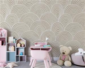 کاغذ دیواری اتاق کودک هندسی W10144900