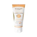 فلوئید ضد آفتاب SPF50+ فیزیکال سان سیف مناسب پوست ‌های حساس 50 میلی لیتر Sunsafe Sensi SPF50+ Fluid No Chemical Sunscreen