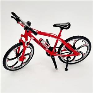 ماکت فلزی دوچرخه با بطری