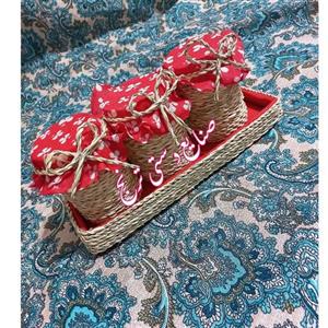 جا حبوبات .جا حبوبات حصیری . بانکه .بانکه های حصیری .جا ادویه .جا ادویه حصیری ست چهار تیکه حصیری .ست حصیری