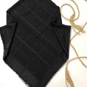 روسری مشکی نخی قواره 110(2)