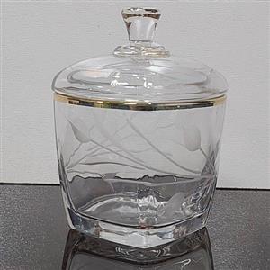 ست فنجان آنتالیا و قندان استرلینگ لب طلا تراش طرح غنچه ساخت چین