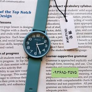 ساعت زنانه بولون سبز شماره دار