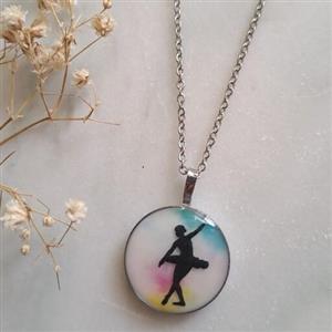 گردنبند شب تاب رقص باله