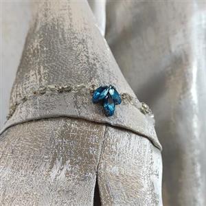 مانتو  ژاکارد جواهر دوزی مزونی