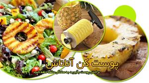 پوست کن فلزی آناناس ایزی اسلایسر Easy Sliser استیل