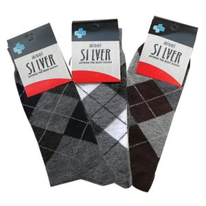 جوراب مردانه سیلور مدل 4007 SILVER بسته 3 جفتی Socks 