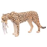 عروسک موجو مدل 9148 Cheetah With Cub ارتفاع 6 سانتی متر