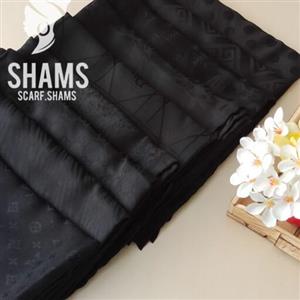 روسری مجلسی یونیک ژاکارد مشکی دست دوز وارداتی ترک گوچی فندی زبرا پتینه دیور خاخالی ال وی ماه محرم