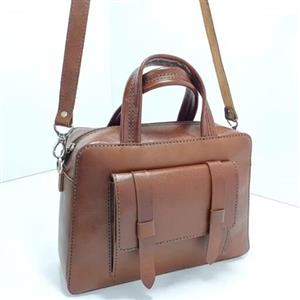 کیف دوشی چرم طبیعی زنانه کیف دخترانه زنانه چرم طبیعی دست دوز