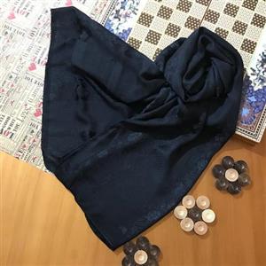 شال مشکی حراجی دور دوخت نخی