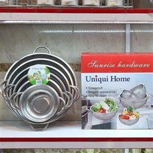 آبکش 6 پارچه استیل یونیک درجه یک