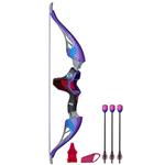 مجموعه تیر و کمان نرف مدل Rebelle Agent Bow Blaster with purple arrows