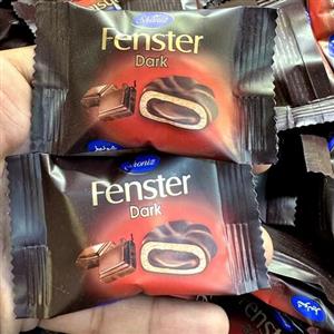 بیسکوییت مغزدار  فنستر با روکش کاکائویی خوشمزه 200 گرمی آجیل و خشکبار مهران