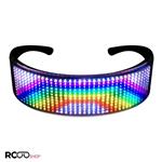 عینک مهمانی ال ای دی دار (LED)، با بلوتوث و قابل تنظیم طرح عینک مدل SHINING GLASSES