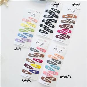 گیره تق تقی ده عددی شمعی مات 5 سانتی