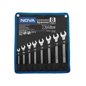 ست آچار یکسر رینگ 8 عددی کیفی سری X-Line نووا مدل 9430