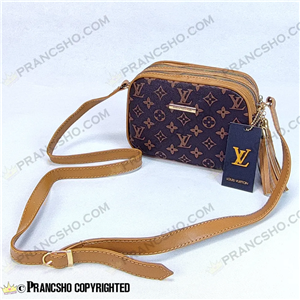 کیف پاسپورتی لویی ویتون (LV) قهوه ای سوخته