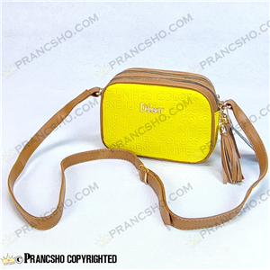 کیف پاسپورتی دیور (DIOR) زرد