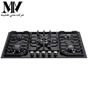 اجاق گاز شیشه ای درسا مدل هامون 5 شعله
