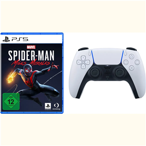 دسته DualSense Wireless Controller و بازی Marvel’s Spider-Man: Miles Morales پلی استیشن 5