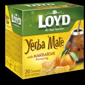 دمنوش گیاهی لوید مدل یربامیت طعم نارنگی مقدار 34 گرمی Loyd Yerba Mate With Mandarin Flavoring