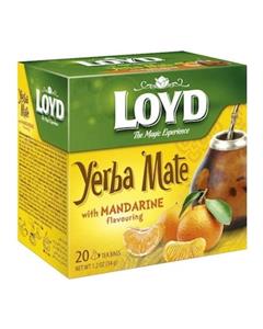 دمنوش گیاهی لوید مدل یربامیت طعم نارنگی مقدار 34 گرمی Loyd Yerba Mate With Mandarin Flavoring