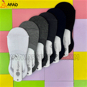 جوراب کالج زنانه مردانه ساده برند بوگارو کد 4140