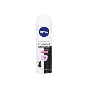 اسپری زنانه اینویزیبل بلک اند وایت   ضد تعریق نیوا 150 میلی لیتری Nivea Invisible Black and White Spray For Women