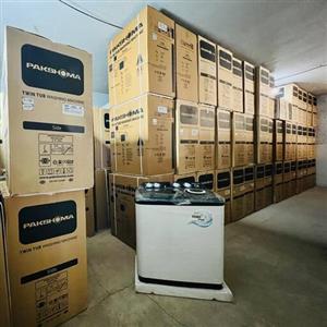 لباسشویی دوقلو پاکشوما 9.6 کیلو(ارسال با باربری و پسکرایه)