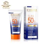 ضد آفتاب اصل اولاین اصل فرانسه EVELINE ضدلک وروشن کننده به رنگ سفید محافظت بالا SPF 50