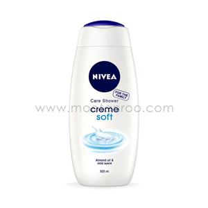 شامپو بدن زنانه کرم سافت  نیوا 500 میل Nivea Cream Soft  Body Shampoo 500ml